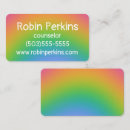 Search for blur business cards Rainbow