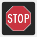 Search for red stop sign stickers Road