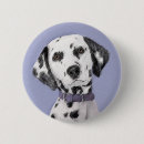 Search for spotted dog buttons Black and white