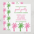 Search for pink trees invitations Palm