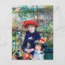 Recherche de deux soeurs cartes postales Pierre auguste renoir