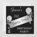 Search for black white silver invitations Grey