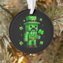 Search for leprechaun ornaments Shamrock