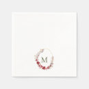 Search for monogram christmas napkins Classic