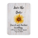 Search for sunflower save the date magnets Floral