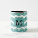 Search for chevron monogram mugs Girly