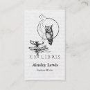 Search for owl business cards Books