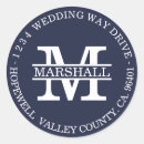 Search for newly weds stickers Return address