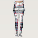 Search for red white and black leggings Tartan