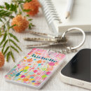 Search for colourful paintings keychains For her