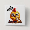 Search for chick square buttons Cartoon
