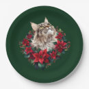Search for cat plates Meowy christmas
