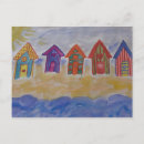 Search for huts postcards Watercolor