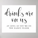 Search for drinks on us sign wedding signs Rustic