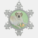 Search for yellow labrador ornaments Retriever