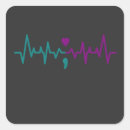 Recherche de suicide prevention stickers Violet