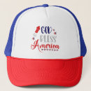 Search for cool blue hats Red white blue