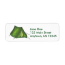 Search for outdoors return address labels Camping