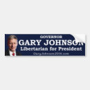 Search for johnson bumper stickers Election