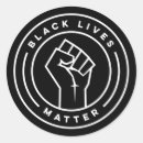 Search for black fist stickers Justice