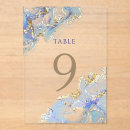 Search for acrylic table cards Watercolor