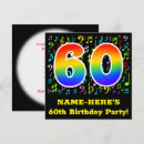 Search for music 60th birthday invitations 60 years old