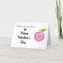 Search for teacher valentines day cards Red