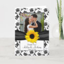 Recherche de damassé cartes invitations Noir et blanc