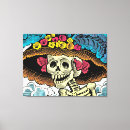 Search for skull canvas prints Calavera