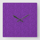 Search for purple clocks Pattern