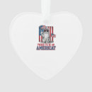 Search for proud heart ornaments Funny4thofjuly
