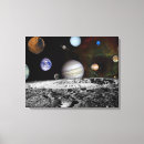 Search for solar system canvas prints Earth