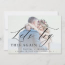 Search for postponement wedding save the dates Single photo