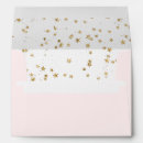 Search for shiny envelopes Baby shower