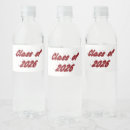 Search for graduation water bottle labels University