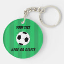 Search for soccer field keychains Futbol