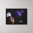 Search for asteroids canvas prints Illustration