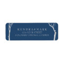 Search for birch tree wedding return address labels Modern