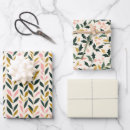 Search for pink green christmas wrapping paper Holly