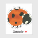 Search for bugs and kisses stickers Ladybug