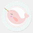 Search for narwhal stickers Under the sea