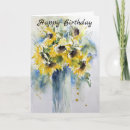 Search for sunflower paintings cards Blue