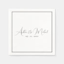 Search for party napkins Calligraphy