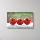 Recherche de tomate impressions sur toile Rouge