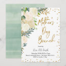 Recherche de pour que la mère soit invitations Blanc