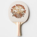 Recherche de années 1970 raquettes ping pong Fleur