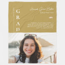 Search for graduation photo blankets Simple
