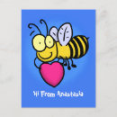 Search for funny bee postcards Animal