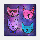 Recherche de drôle de chat magnets Espace