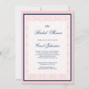 Search for traditional bridal shower invitations Vintage